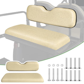 HEOHOU universal back seat beige shows wide compatibility for rear flip seats