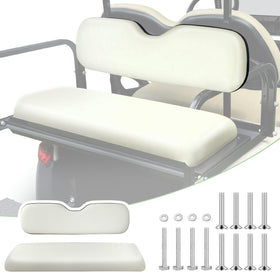 HEOHOU universal rear seat back cushion on a golf cart, enhanced comfort