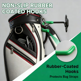Herbert-fty adjustable hook-spacing design fits different bag sizes and walls