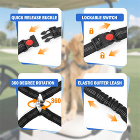 Hezaosth elastic end clip connection enables quick, secure attachment