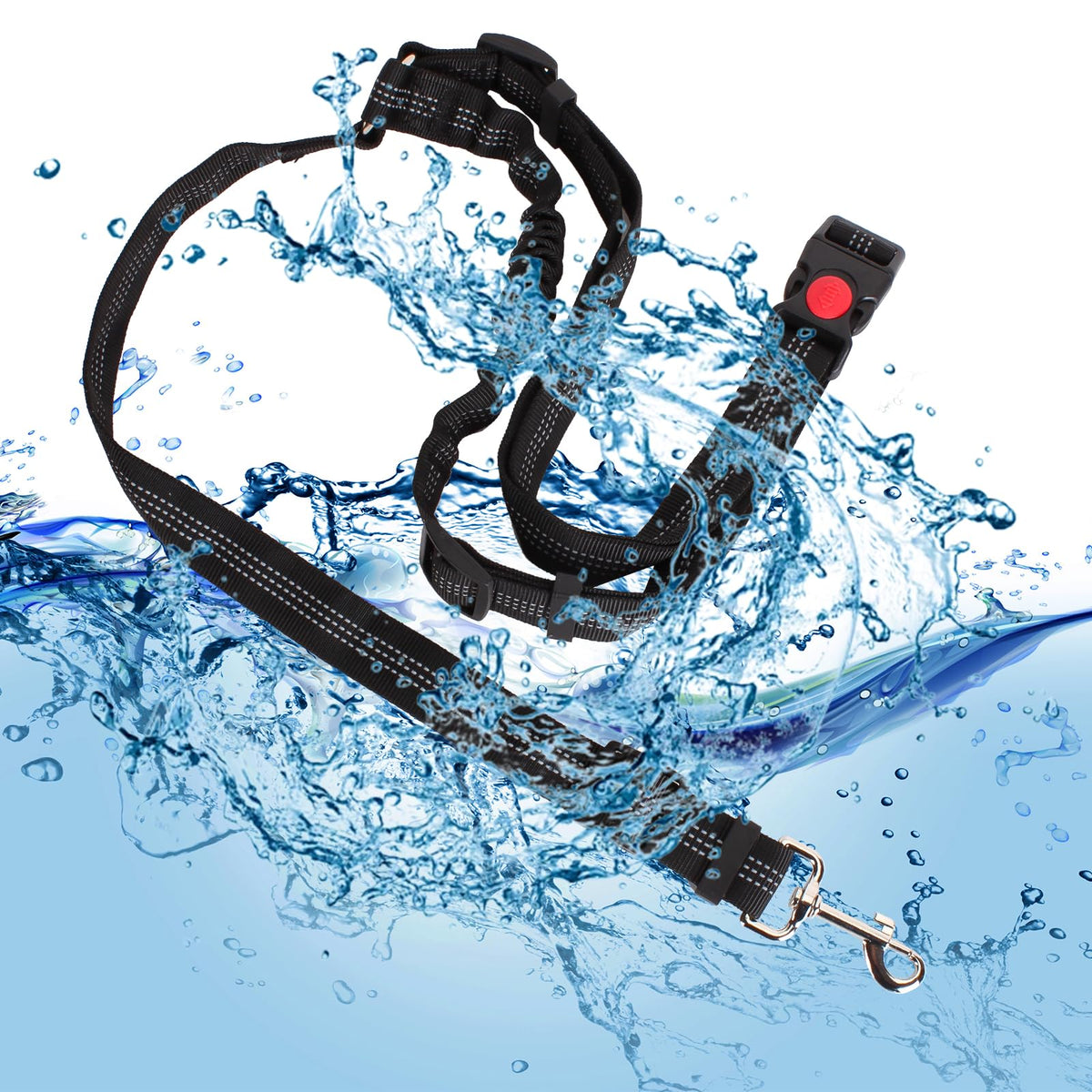 Hezaosth elastic end rope with adjustable buckle fits many golf carts