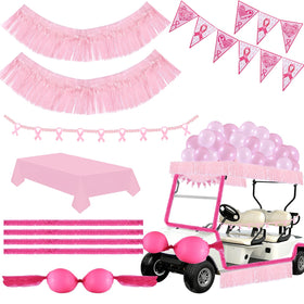 HFYZZ breast cancer awareness flag banner boosts event visibility.