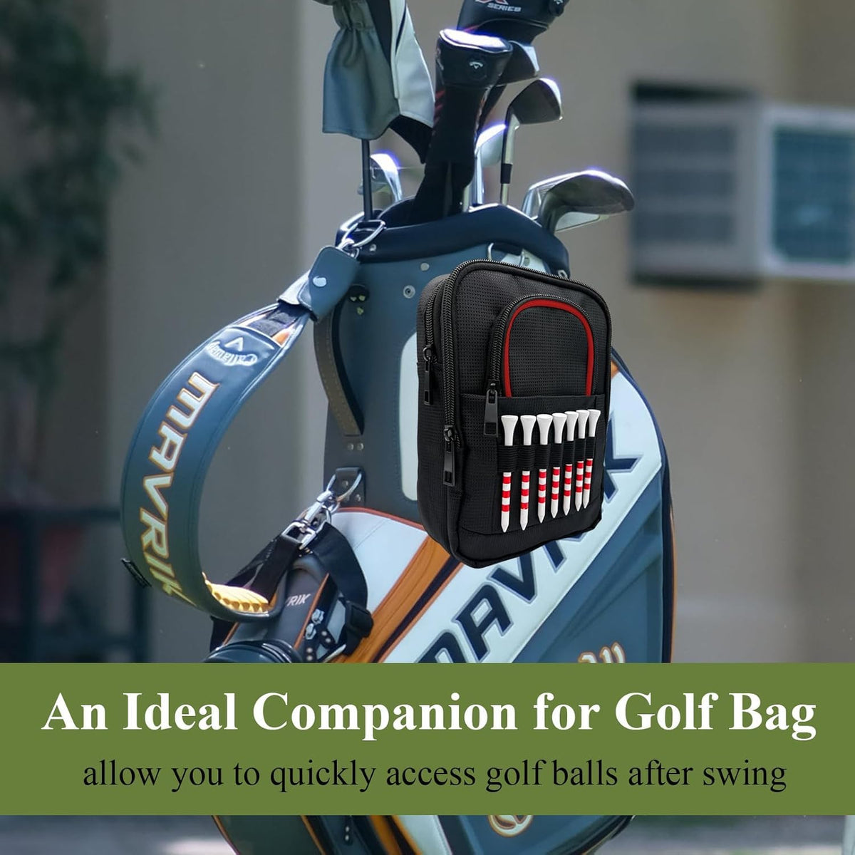 HGNUTAY golf gift pouch ideal for men and women.