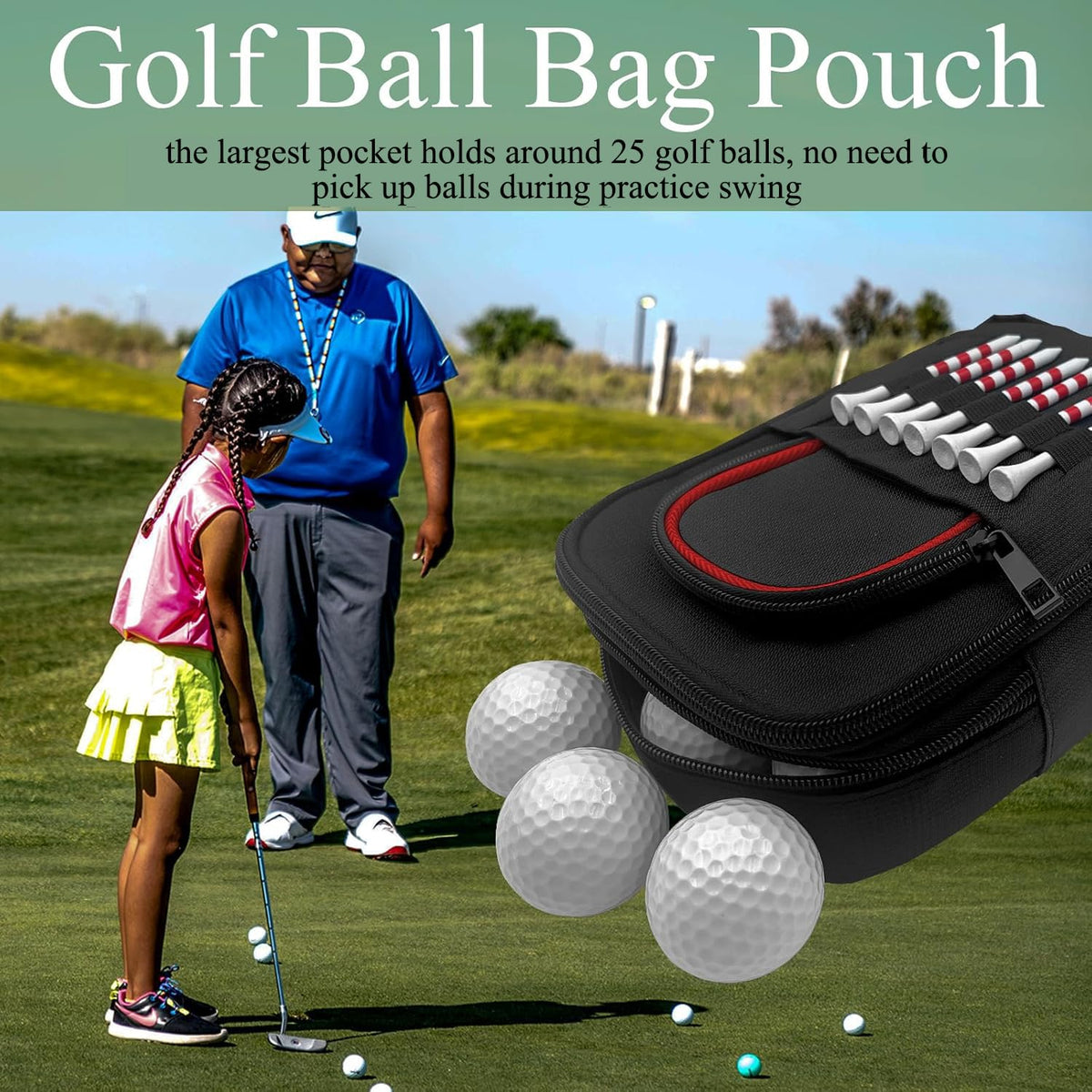 HGNUTAY pouch made of waterproof polyester keeps gear dry.