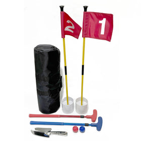 HH-GOLF Mini Golf Course Backyard setup for home practice and outdoor fun.
