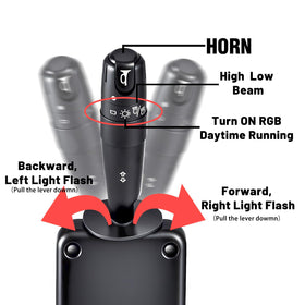 HHLZM horn and hazard lights for enhanced signaling