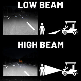 HHLZM DS headlight high beam to reach farther and safer night driving