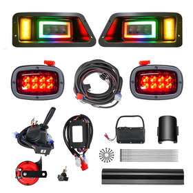 HHLZM RGB headlights illuminate Yamaha G14-G22 for safer night driving
