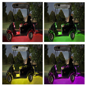 Hhyoisn RGB strip closeup showing vivid color options.