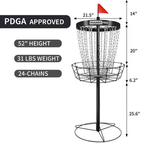 HIAARO basket poles and frame with powder-coated rust resistance