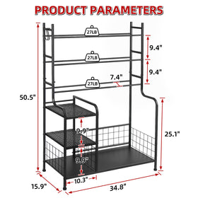 HIAARO Disc Golf Storage Rack, three-tier layout highlighting abundant capacity for disks and gear.