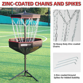 HIAARO rust- and UV-resistant frame stands up to outdoor use.