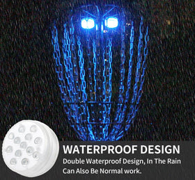 HIAARO battery-powered lights provide up to 30 hours of light.