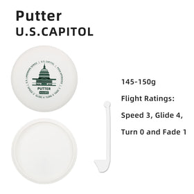 HIAARO Landmark collection discs shown in action on the fairway.