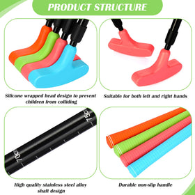 Hiboom aluminum shaft with silicone wrap for comfort