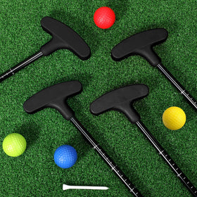 Hiboom kids and teens putters bundle with four color options.