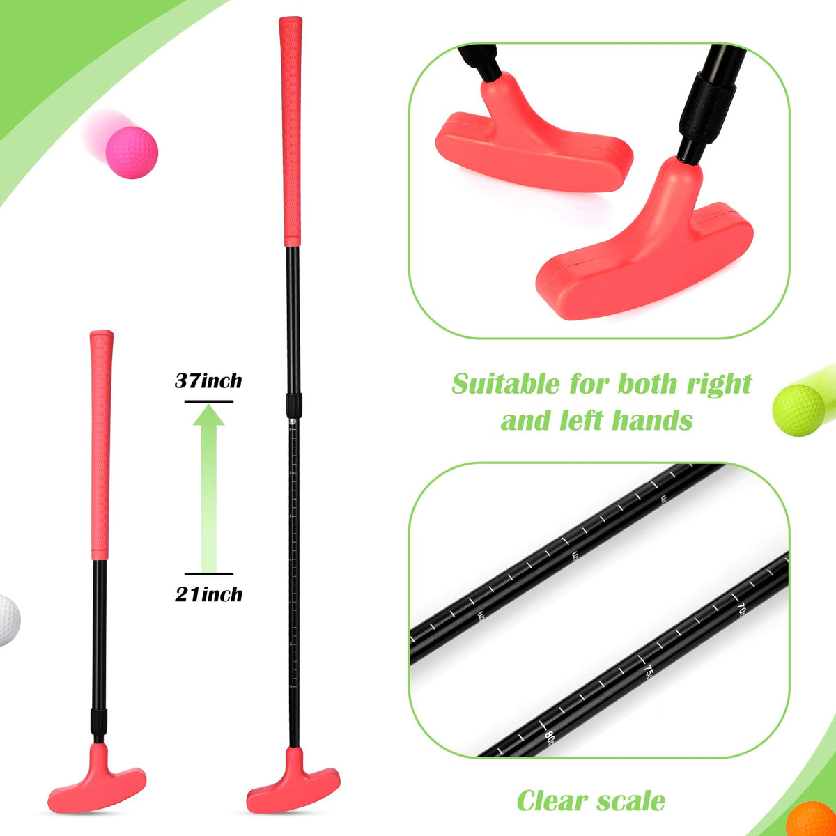 Hiboom silicone-wrap grip provides comfortable, non-slip handling