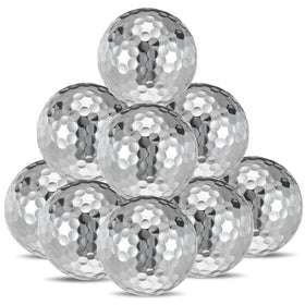 Hiboom silver women's golf ball for easy tracking and longer, straighter shots on the course