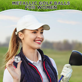 Color and texture options minimize ball loss on water hazards or rough terrain