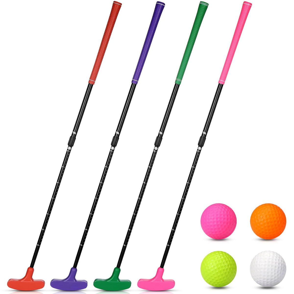 Hiboom two-way putter design for both hands during practice.