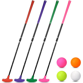 Hiboom two-way putter design for both hands during practice.
