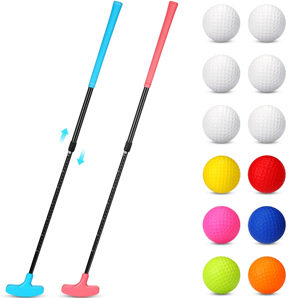 Hiboom two-way putter set supports both right- and left-handed players