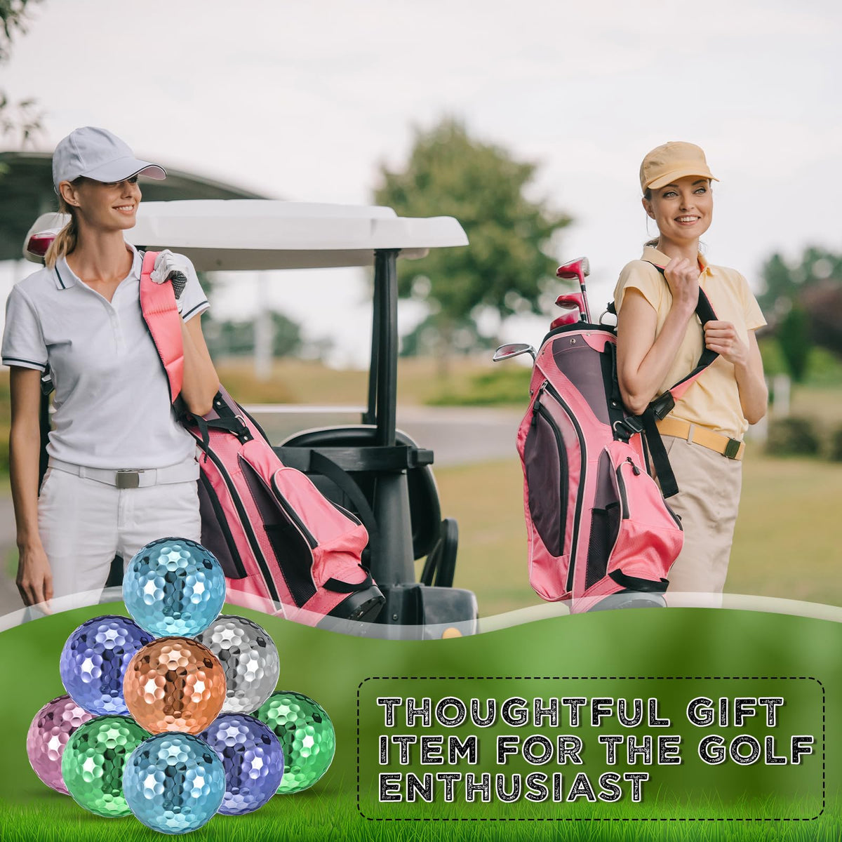 Hiboom multicolor balls are easy to spot in varied lighting conditions.