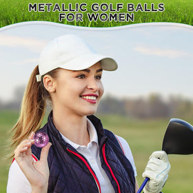 Gift-ready Hiboom golf balls for women golf enthusiasts.
