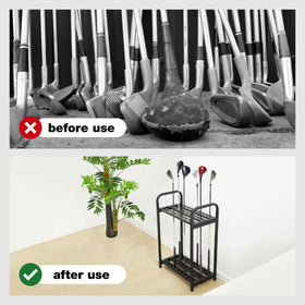 Hicarer putter stand display keeps your putter within easy reach.