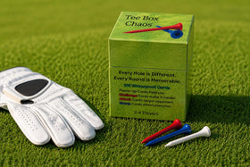 Hickoryville Tee Box Chaos 2-4 players—fast setup, instant rounds.