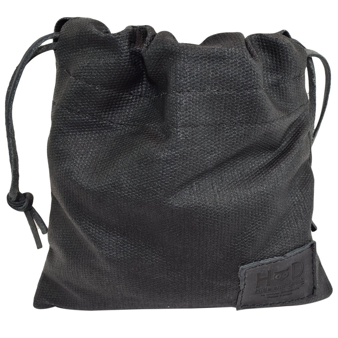 Hide & Drink Golf Valuables Field Pouch cinch-closure secures tees and balls.