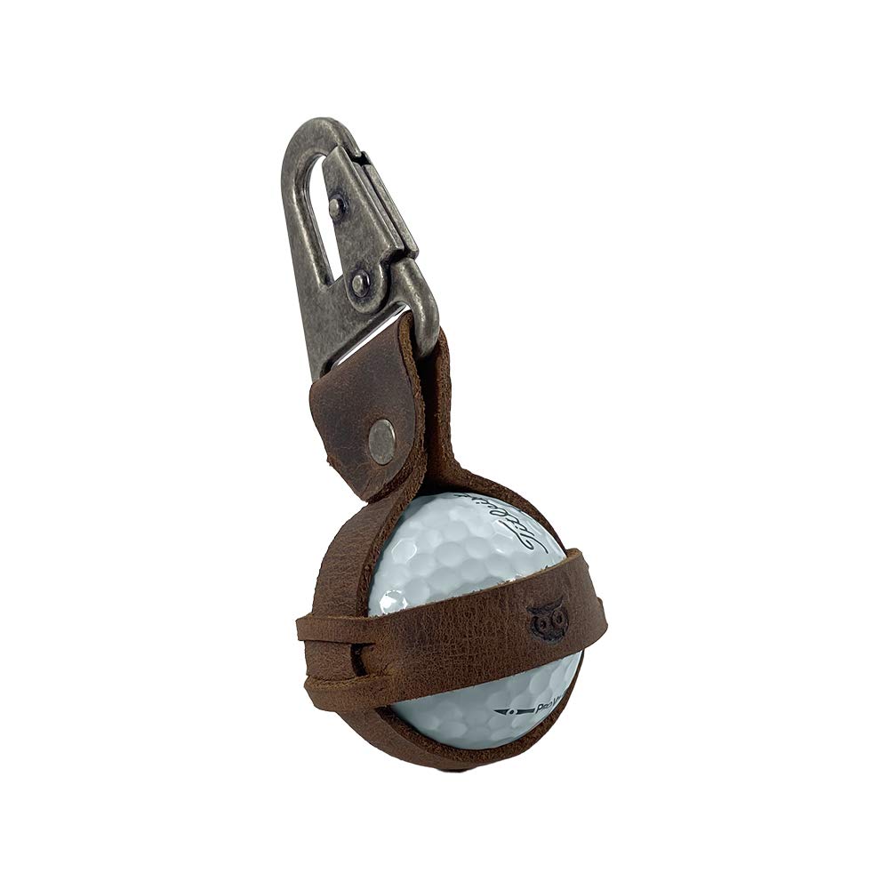 Hide & Drink handmade leather golf accessory from Pastores Guatemala adds timeless style.