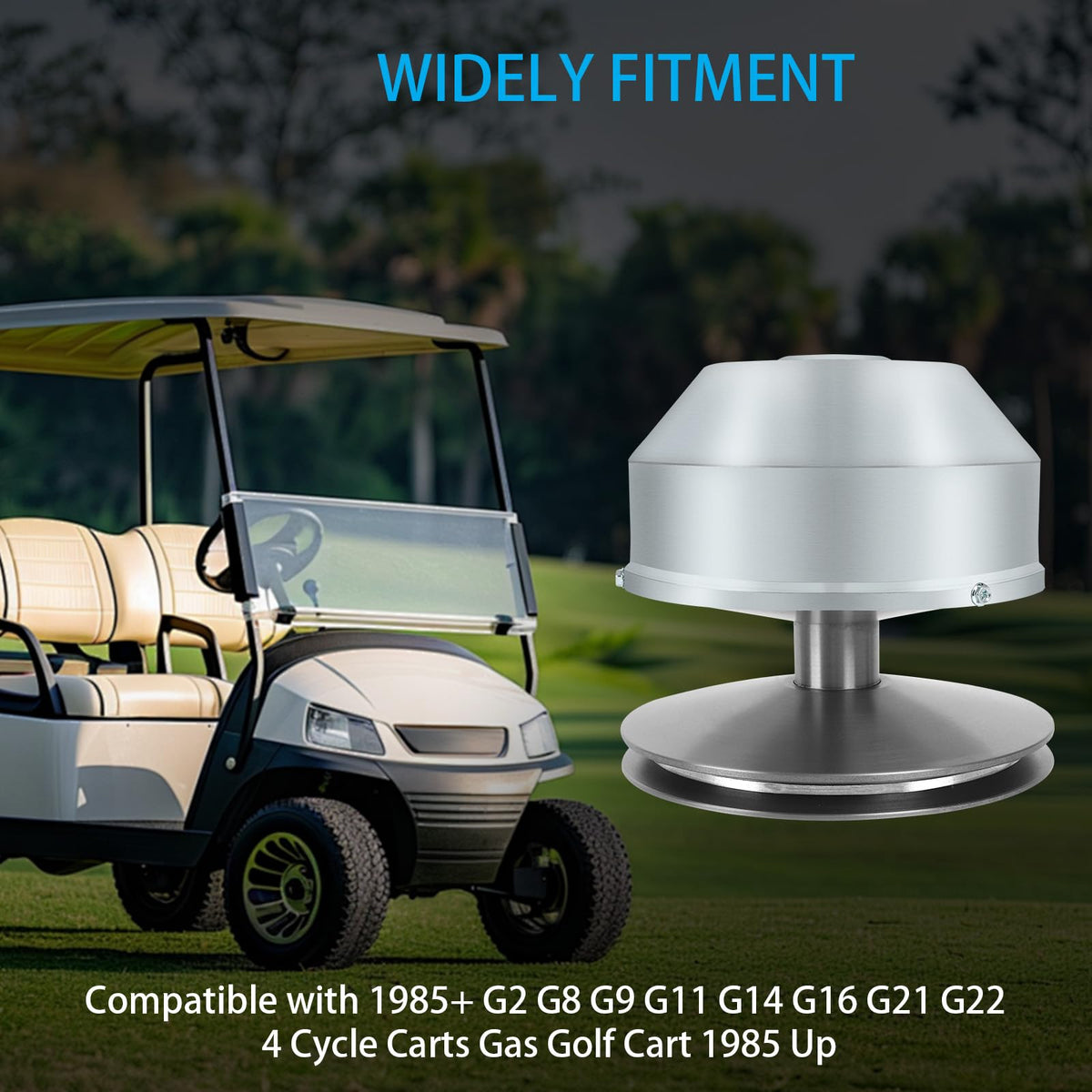 OEM-level transmission performance supports smooth, controlled starts on the course