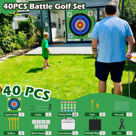 Hikerbro Battle Golf adjustable clubs 29-37in adapt for kids and adults.