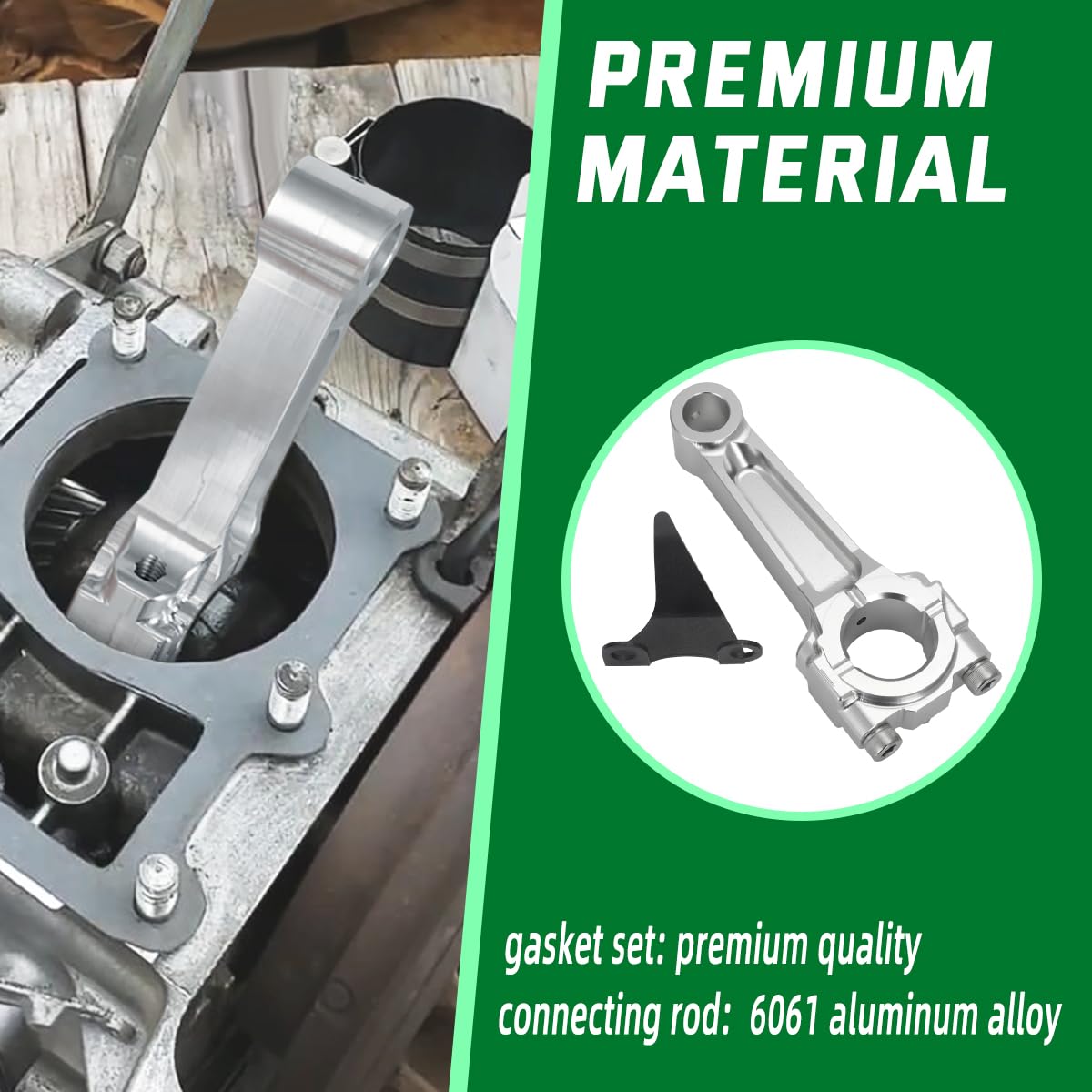 Hiltmoaut carburetor and air cleaner gasket image highlighting compatibility with carb systems