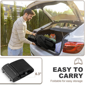 Himal Outdoors golf travel bag multiple compartments organize keys shoes and more.