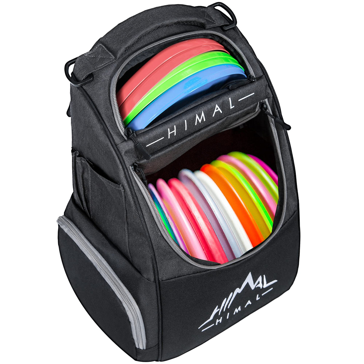 Breathable back panel enhances comfort while carrying gear.