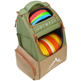HIMAL Disc Golf Bag weighs under 2 pounds with durable 600D fabric for easy carrying.