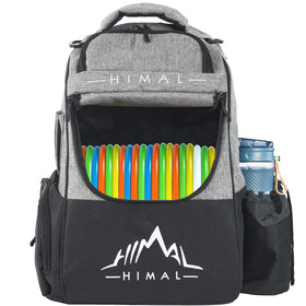 Himal Outdoors Disc Golf Bag main compartment holds 18+ discs for quick rounds
