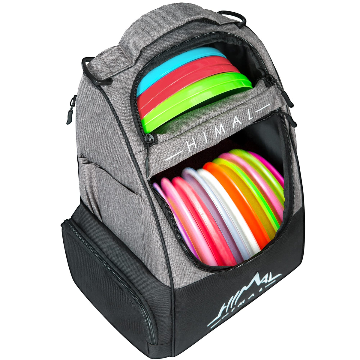 Himal Outdoors Disc Golf Bag padded shoulder straps reduce fatigue during play