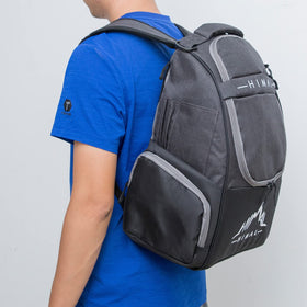 Himal Outdoors HIMAL bag upper compartment stores extra discs or clothing for flexible play.