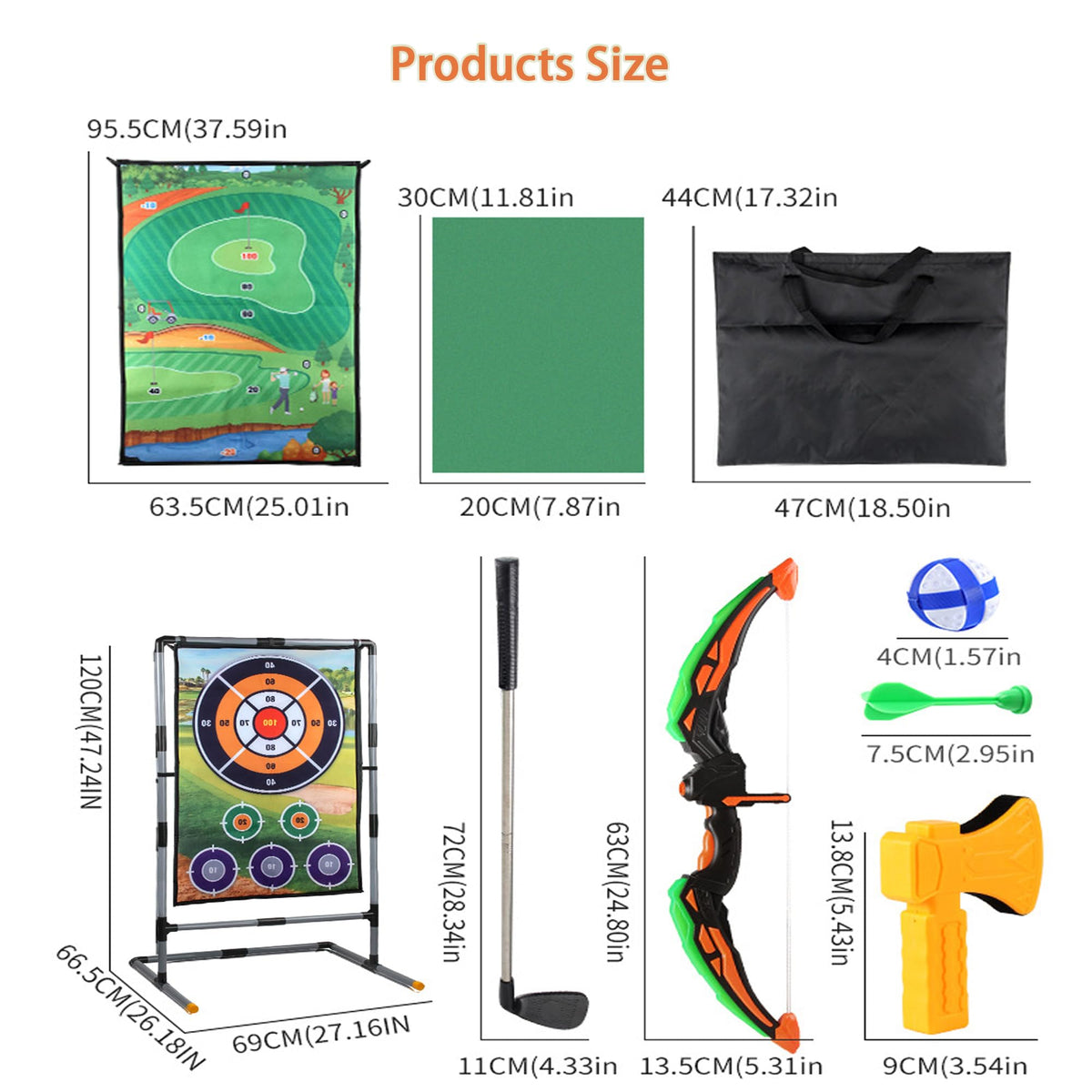 Hiregolish carrying bag keeps all parts organized on the go.