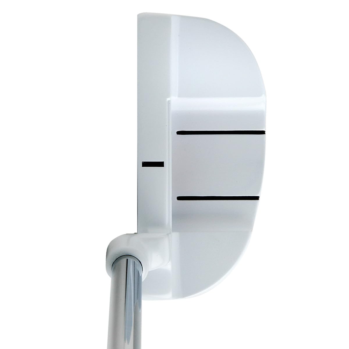 Hireko Bionik 105 nano-white putter head cover included for protection.