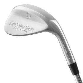 Hireko Open Series 690 sand wedge 56° with 16° bounce for bunker play and greenside chips.