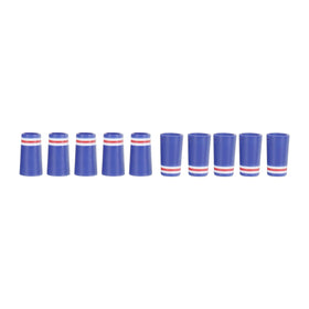 HISTAR durable rubber construction protects the club end during play