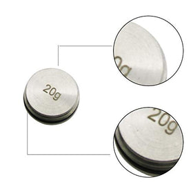HISTAR 20g weight closeup diameter 0.795 inches for proper alignment