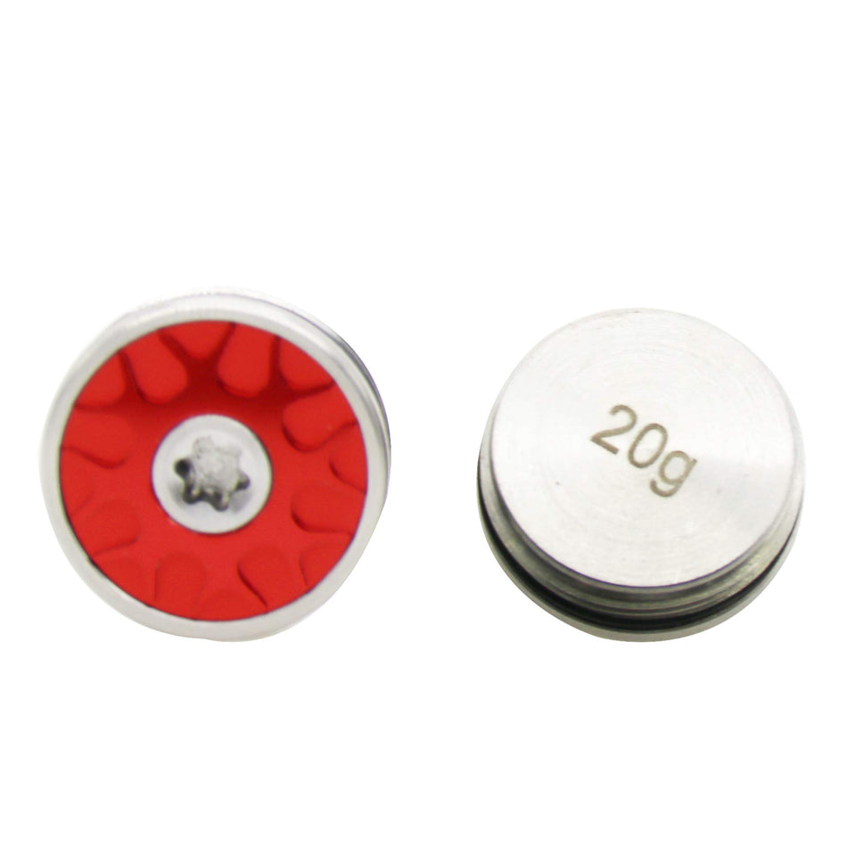 HISTAR 2pcs 20g putter weights fit Odyssey for improved balance and feel