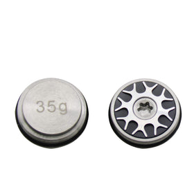 HISTAR 35g putter weight compatible with Odyssey for balance and control.