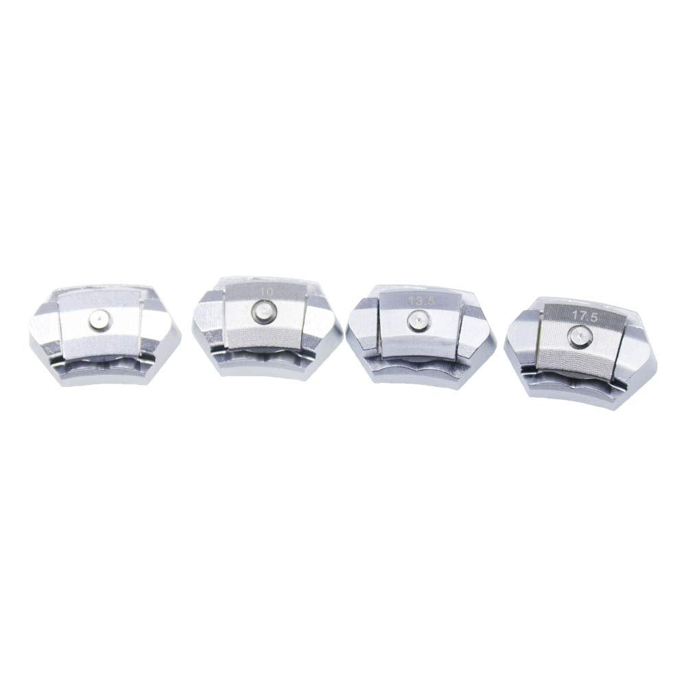 HISTAR four-piece weight set keeps a tidy on-course kit.