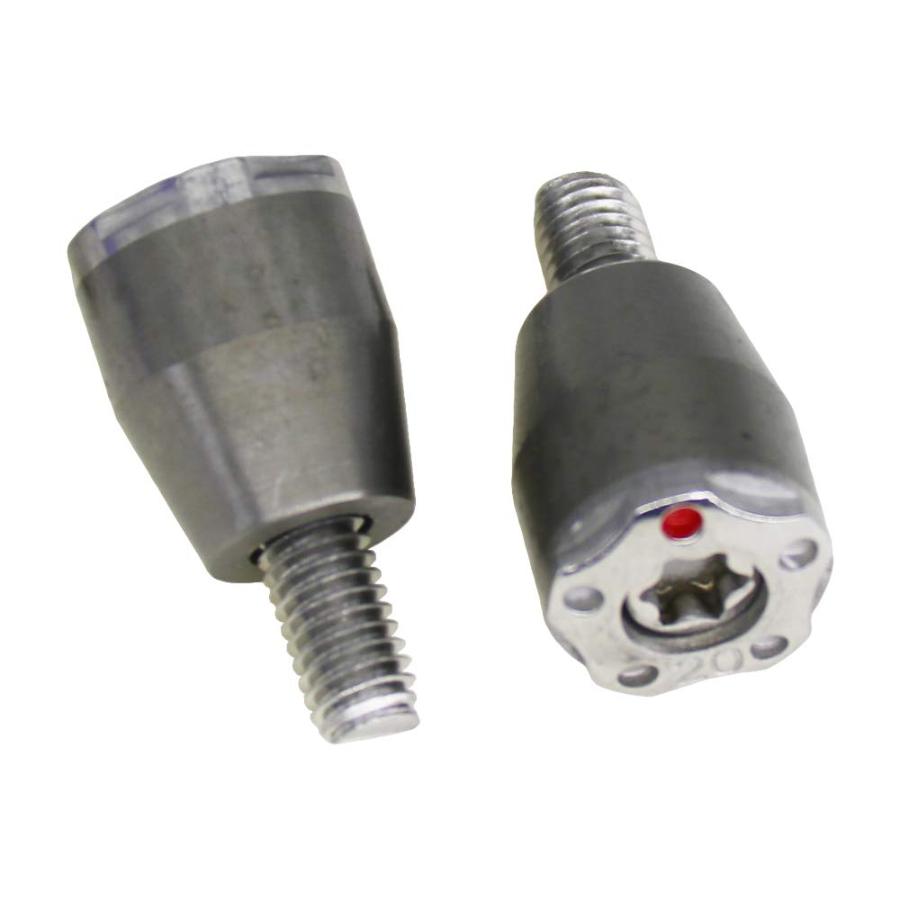 HISTAR 6g-14g stainless steel weights illustrate material options